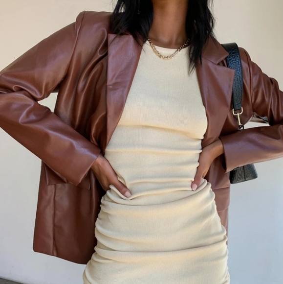 Lioness Cream Mini Dress - Picture 13 of 13